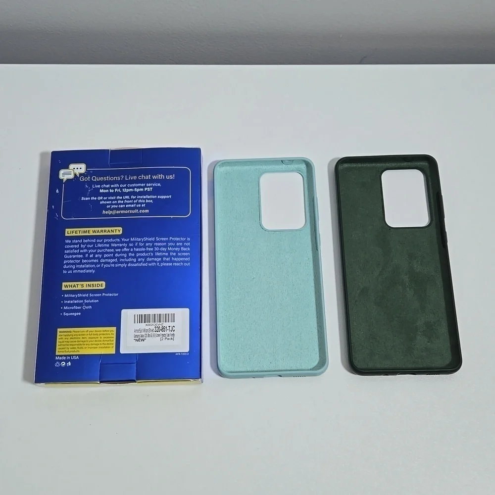 Samsung Galaxy S20 Ultra cases and screen protector